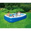 Blue Wave NT6123 103in x 69in x 22in Deep Inflatable Rectangular Family Pool w/Cover