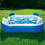 Blue Wave NT6126 88-in x 88-in x 26-in Deep Premier Inflatable Pool w/Cover