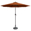 Island Umbrella NU5422R Mirage 9-ft Octagonal Market Umbrella with Olefin Canopy - Red / Olefin