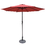 Island Umbrella NU5422R Mirage 9-ft Octagonal Market Umbrella with Olefin Canopy - Red / Olefin