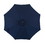Island Umbrella NU6836 Parisian 9-ft Octagonal Market Umbrella - Polyester - Navy Blue