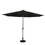 Island Umbrella NU6854 Calypso II Fiesta 11-ft Octagonal Market Umbrella with Solar LED Lights - Breez-Tex - Black