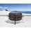 Island Retreat NU6917 24-inch Outdoor Laguna Steel Cauldron Fire Pit