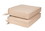 Island Retreat NU6936 All-Weather Outdoor Solid Color Seat Cushion - Champagne - Set of 2