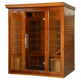 Heatwave SA1315 Cedar Elite 3-4 Person Premium Sauna w/ 9 Carbon Heaters