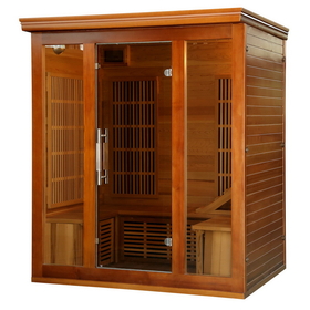 Heatwave SA1315 Cedar Elite 3-4 Person Premium Sauna w/ 9 Carbon Heaters