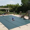 Arctic Armor WS324G Green 18-Year Mesh Safety Cover for 15-ft x 30-ft Rect Pool w/ Center End Step