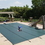 Arctic Armor WS395G Green 18-Year Mesh Safety Cover for 20-ft x 40-ft Rect Pool w/ Center End Step