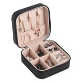TOPTIE PU Small Jewelry Boxes Bulk Jewelry Organizers and Storage Mini Storage Case for Travel