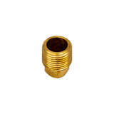 Couplings 1018 .5In Mpt Brass Square Head Plug 109F