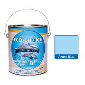 Sau-Sea Swimming Pool Products 1ECPEAB 1Gal Ecochoice Epoxy Azureblue Sausea 2-Part Epoxy (Hm-Flam)