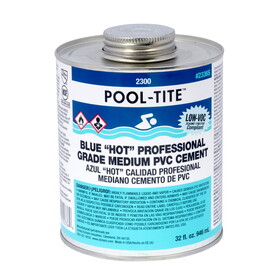 OATEY 2336S 1 Qt Pool Tite CementBlue