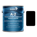 Ramuc 2962232101 Type A-2 Rubber Paint Voc Compliant Fob Factory, 1 Gal, Black