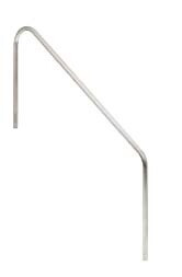 Zodiac 2HR-4-049 48In 2 Bend Rail .049In 1.9In Od Sr Smith Stainless