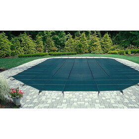 GLI Pool Products 45-0028RD-ESM-3-BX 28' Rd Estate Mesh Abg Winter Black 31' Cover Size W/ Perimeter Binding / Grommets / Cable/ Turnbuckle Gli