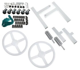 GLI Pool Products 55-0000MS-BK Monsoon Base Kit With Casters