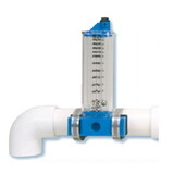 Rola-Chem 570351S Flowmeter 30 To 150 Gpm 2In Pvc Pipe Side Mount Rolachem