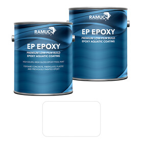 Ramuc 908131101 Epoxy Paint Type Ep, 1 Gal, White