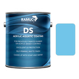 Ramuc 910132801 Ds Acrylic Paint Water Based Acrylic, 1 Gal, Dawn Blue