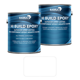 Ramuc 912231102 Ep Hi Build Paint Epoxy, 2 Gal, White