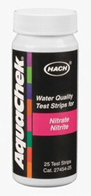 Hach 641426E Aquachek Nitrate Nitrite Test Strips Bottle Of 25