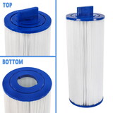 Pleatco Filter Cartridges PSG27.5-XP4 Cartridge 4 3/4In X 11 3/8In 28 Sq Ft Top Handle 1.9In W/ 2 Slots Bottom Saratoga