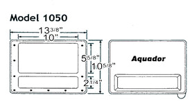 Aquador 1050 Winter Skimmer Plate Aqua Genie Aquador Kit Inground