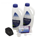 Clearon 12002685 Aq Finesse All Purpose 3-5 Mon Spa Kit Inc 2 Ltr Aquafinesse / 2 Spa Filter Cleaner Tabs / Measuring Cup