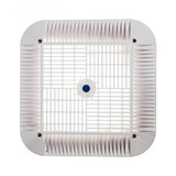 AquaStar Pool Products 1216103 16In Square Retrofit To 12In Frame And Adapter 4 Hole With Cover Lt Gray Vgb Compliant