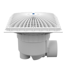 AquaStar Pool Products 12MF101SSB 12Inx12Inmoflow Cover With Sump 3Inskt/4Inspg Side Port Aquastar