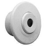 AquaStar Pool Products 401B 1 1/2In Knock-In Australian Return Fitting With 3/4In Orifice White
