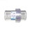 Air Supply Of The Future 112500 Check Valve 1/4# Spring Style Clear Unionized 1.5Inskt & 2Inspg Abs Air Supply, Price/each