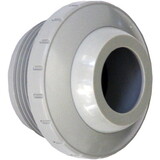 AquaStar Pool Products 8101 Directional Eyeball Fitting 3 Pc 1 1/2In Mpt With 1In Orifice White