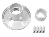 AquaStar Pool Products RND101 Sumpless Bulkhead Fitting With 2In Socket And 1.5In Reducer Bushing For 4Hp Or 6Hp (Vgb Series)