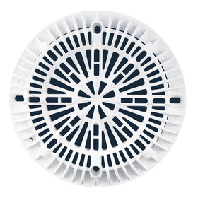 Zodiac 25507-100-000 8In Galaxy Drain Cover With Screw Pack White