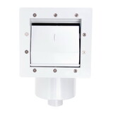 Zodiac 25512-000-950 Standard Above Ground Skimmer, W/ Fittings, (1.5-In Fp); White