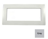 Zodiac 25541-001-020 Wide Mouth Vinyl Pool Face Plate Cover Grey