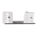 Zodiac 25572-480-000 8In Plate W/2 4In Anchor Sockets