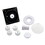 Zodiac 25597-300-000 Wall Mount Deck Jet; Multi-Nozzle Adjustable White Round Cover And Nozzles, Price/each