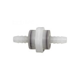 Custom Molded Products 7-1140-01 Check Valve Ozone Spa Barbed 1/4Inrb Or 3/8Inrb Each Side .5 Psi