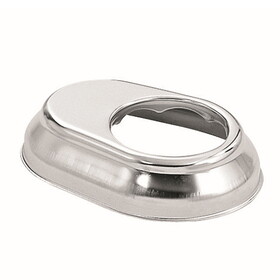 S.R.Smith EP-100A Oblong Escutcheon Stainless Sr Smith For 1.9In Od Tubing
