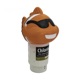 Great American Merchandise & Events 11404-6PK-E-01 Clownfish Pool Chlorinator Holds 6 3 Tabs