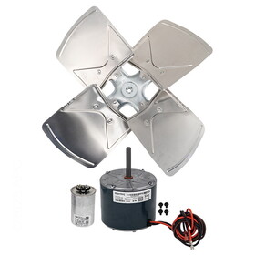 Raypak H000342 Fan Motor And Blade Kit Models 5350-8360 Heat Pump