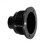 HydroAir Wall Fitting W/ Bearing Black Microssage Convertassage, Price/each