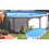 Trendium Pool Products CL776-0018 18' Round 52In Infinity Above Ground Pool, Price/KIT