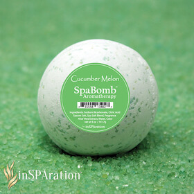 Insparation Inc 742-SB 5 Oz Inspa Spabomb Cucumber Melon 12/Cs