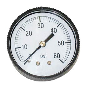 Jed Pool Tools 80-847 Pressure Gauge 1/4In Back Mount