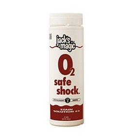 Jack's Magic JMSAFE2 2 Lb Stain Sol 3 O2 Safe Shock 4/Cs Oxidizer Jacks Magic