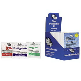 Jack's Magic JMSTAINID Stain Id Kit For Which Jacks Magic 12/Cs Prod Will Best Remove Stain