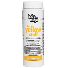 Jack's Magic JMYELLOW2 2 Lb The Yellow Stuff Algaecide 12/Cs 99% Sodium Bromide Jacks Magic